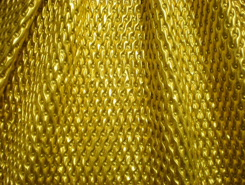 5.Gold Warrior Metallic Lame